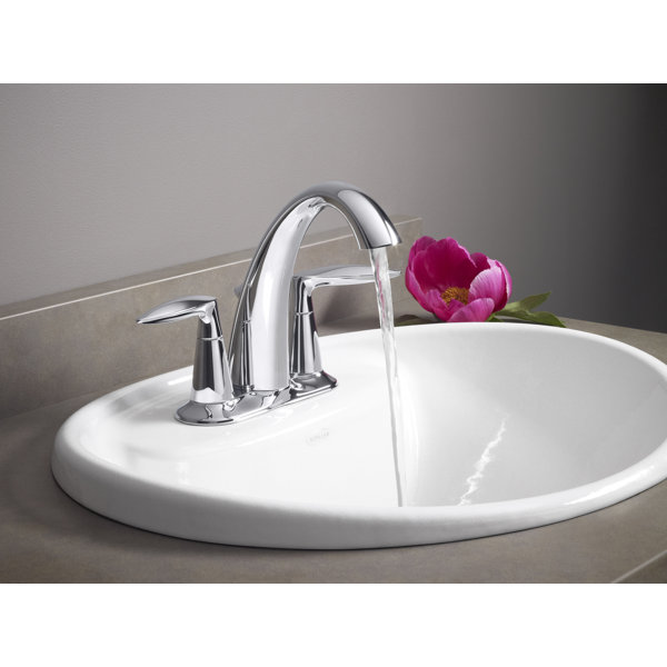 K451004CP,BN,2BZ Kohler Alteo Centerset Bathroom Sink Faucet